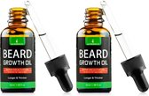 LB Products Baardgroei Olie - 2 STUKS - 30 ml