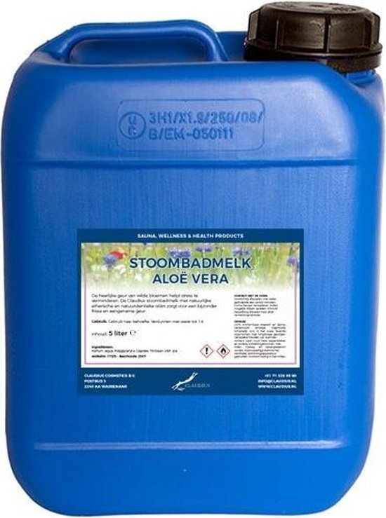 Stoombadmelk Aloë Vera 5 liter