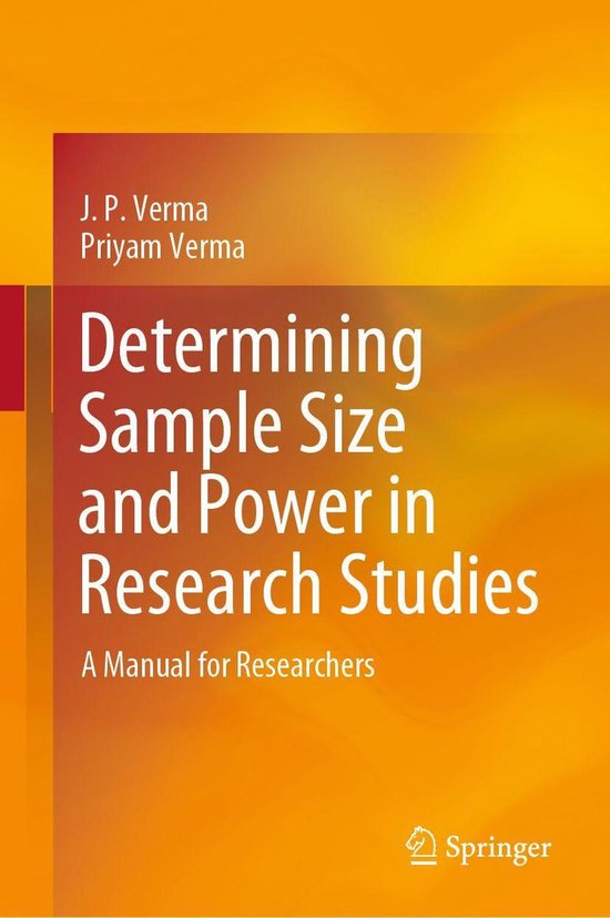 Determining Sample Size and Power in Research Studies - cover