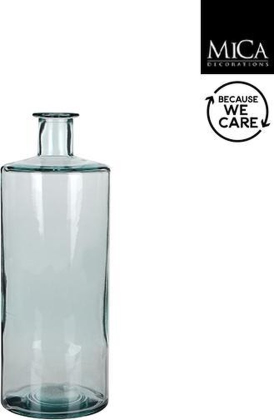 Mica Decorations bouteille guan dimensions en cm: 40x15 transparent