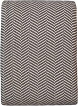 Snoozing Zala - Bedsprei - Tweepersoons - 240x260 cm - Ecru/grijs