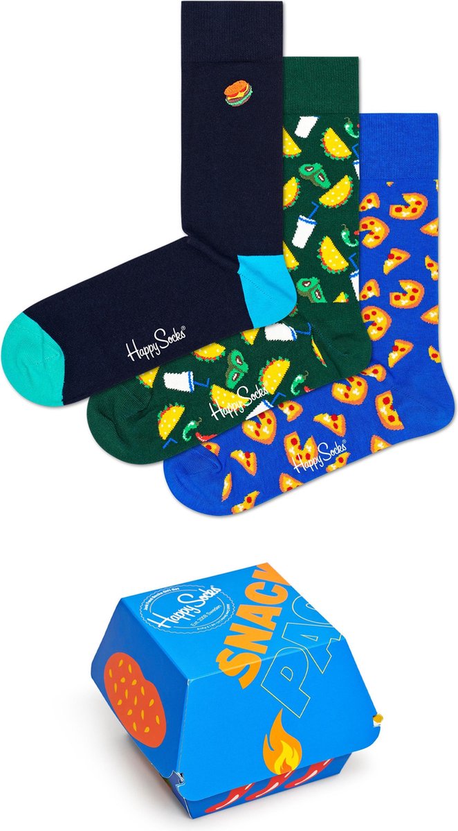 Happy Socks Junk Food Giftbox - Maat 41-46