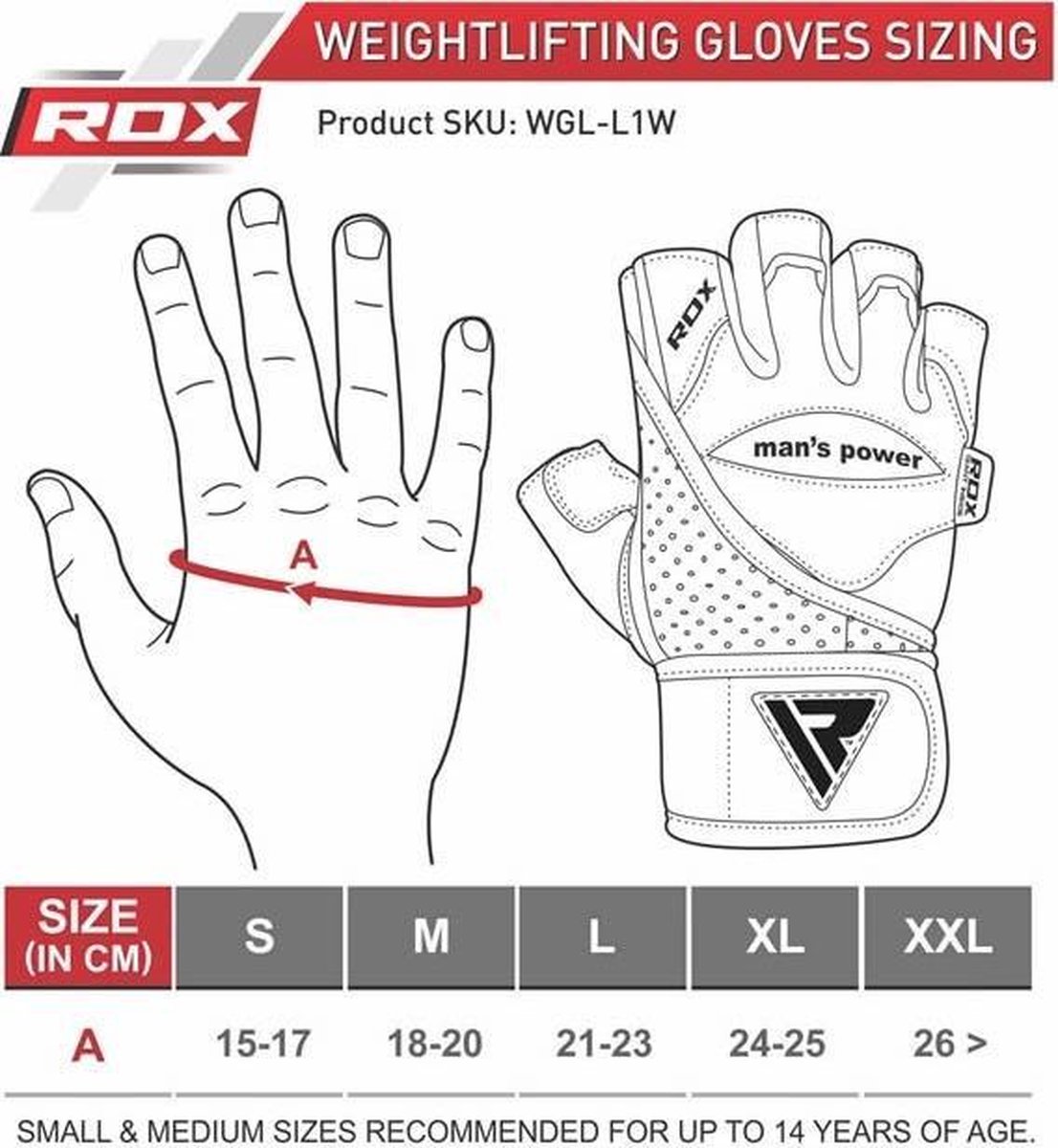RDX Gym Handschoenen Gewichtheffen Opleiding Bodybuilding Geschiktheid NL XL 