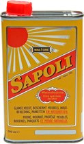 Sapoli Boenwas Wit - LAVABLE - 500ML - BLANC - SAPOLI - ERES 38305 - entretien de votre parquet, meubles en bois, linoléum, carrelage et pierre naturelle