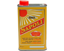 Sapoli Boenwas Wit - WASBAAR - 500ML - WIT - SAPOLI - ERES 38305 - verzorging van je parket, houten meubelen, linoleum, tegels en natuursteen