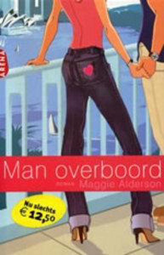 Cover van het boek 'Man overboord' van M. alderson en M. Aderson