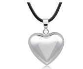Mama ketting met dochter hart - moeder hart ketting - kerstcadeau moeder -  geschenk kerst ketting zwangerschap