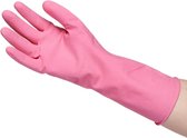 GV8131-PK-S herbruikbare rubberen handschoenen - Small - Roze