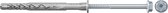fischer SXRL 10 x 120 FUS Constructie/kozijnpluggen - T40/SW13 - zeskant schroef - verzinkt staal (50st)