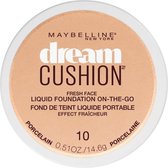 Maybelline Dream Cushion On-The-Go Liquid Foundation - 10 Porcelain