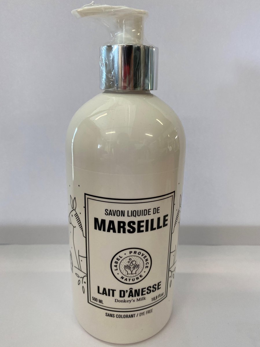Goedkoopste Vloeibare Marseille handzeep met ezelinnenmelk 500 ml