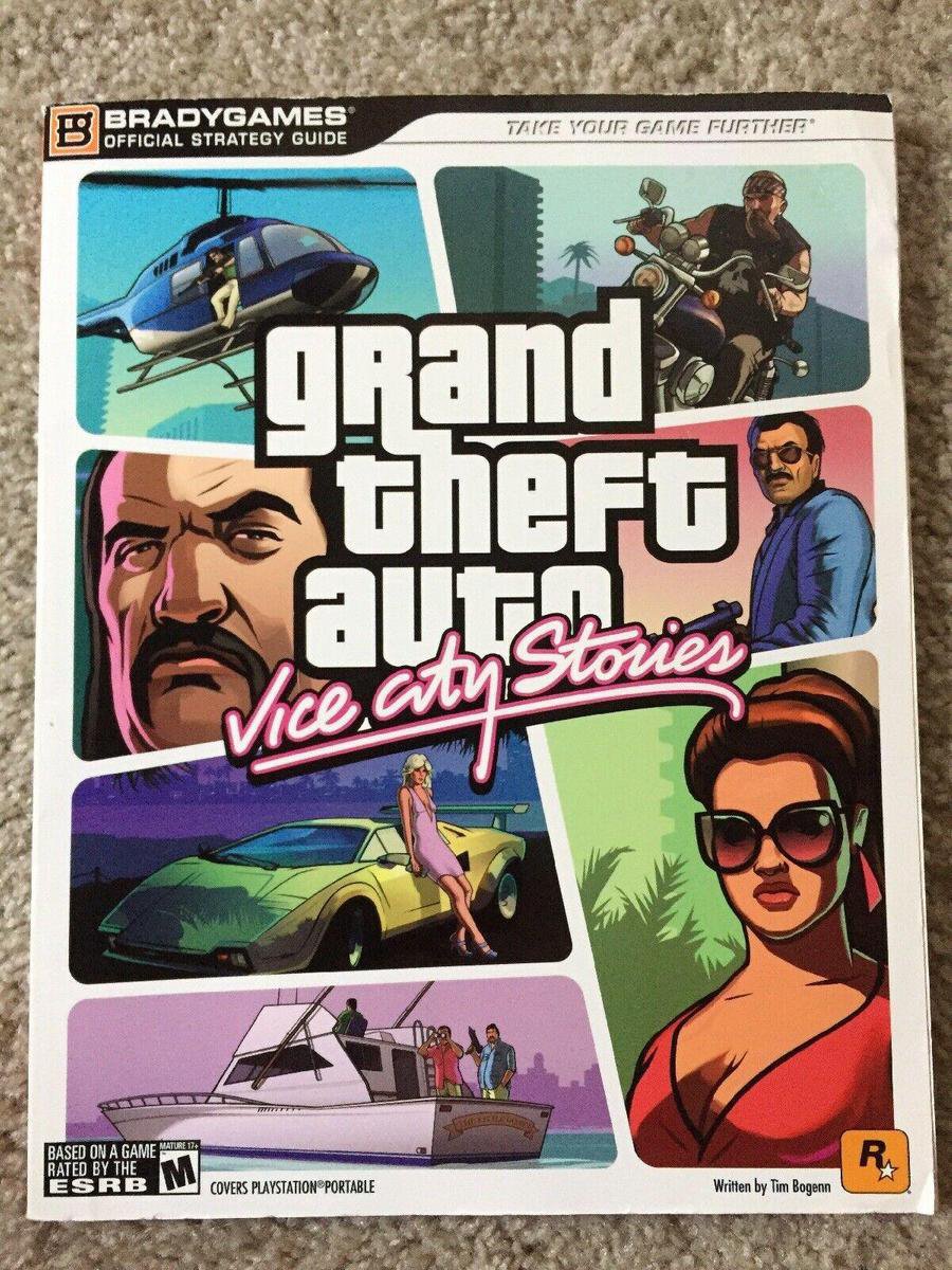 Grand Theft Auto: Vice City Official Strategy by Bogenn, Tim