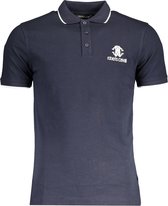 Roberto Cavalli Polo Blauw 2XL Heren