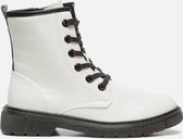 Marco Tozzi Veterboots wit - Maat 36