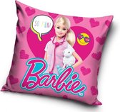 Barbie - Sierkussen - Kussen 40 x 40 cm inclusief vulling