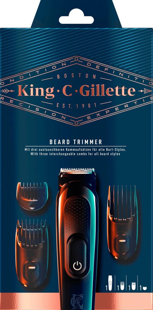 Tondeuse à barbe King C. Gillette | bol.com