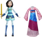 Hasbro Disney Princess Tienerpop Mulan Meisjes 25 Cm Groen