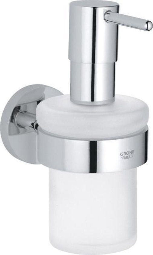 Grohe Essence zeepdispenser met wandhouder - 160ml - chroom