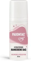 Paxontac hydraterende handcrème dag 50 ml | Intens herstellende handbalsem voor beschadigde handen | Natuurlijke ingrediënten (Ureum, Olijfolie, Bijenwas, Amandelolie) | 30% meer h