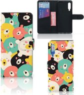 Wallet Bookcase Xiaomi Mi 9 Telefoonhoesje Bears