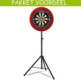 Mobiele Dartbaan VoordeelPakket Basic - Dual Core-Dartbordverlichting Basic (Rood)