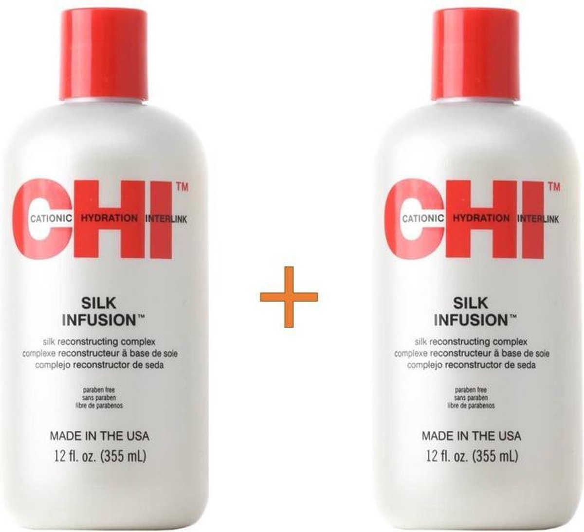 CHI Silk Infusion 355ml Duopack