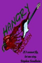 Hangry: College ruled 6x9 Inch 120 pages line, with musical design cover, music notes, music quotes bring out the best creativ