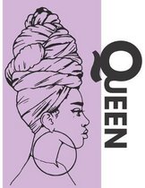 Black Queen: Primary Composition Notebook with College Ruled Paper