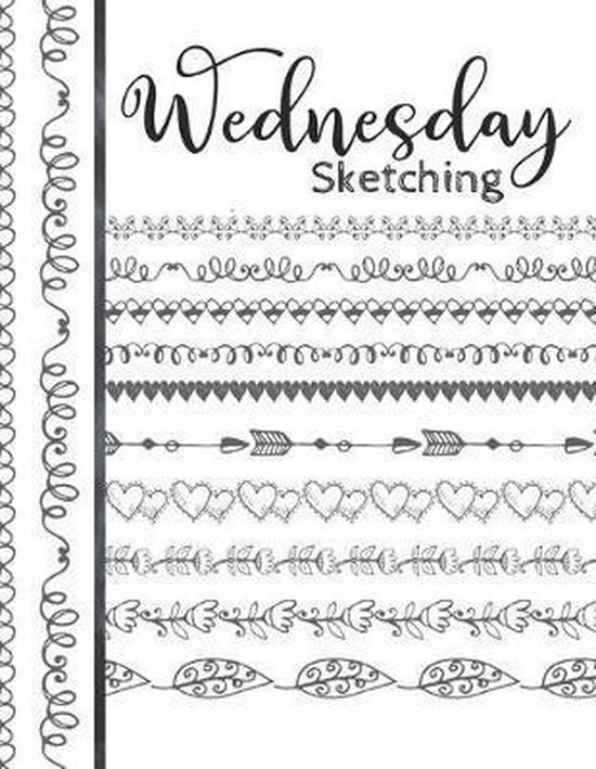 Wednesday Sketching Day Of The Week Sketchbook Activity Book Gift For wednesday-sketching-day-of-the-week-sketchbook-activity-book-gift-for
