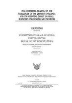 Full committee hearing on the challenges of the 2009-H1N1 influenza and its potential impact on small businesses and healthcare providers