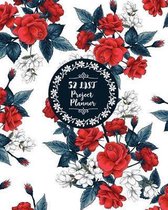 52 List Project Planner: 52 Weekly Planner 1 Year Project Plan Management 2019-2020 Mini Calendar 2 Year Daily Event & Appointment To Do-List w
