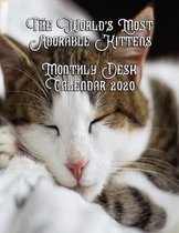 The World's Most Adorable Kittens: Monthly Desk Calendar 2020