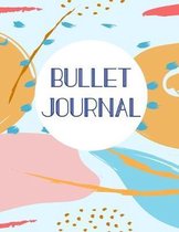 Bullet Journal: Dot Grid 8.5 x 11 Notebook Pages - Planner, To-Do List, and Diary, Artsy Lettering, Workbook for Girls Boys Kids Teens