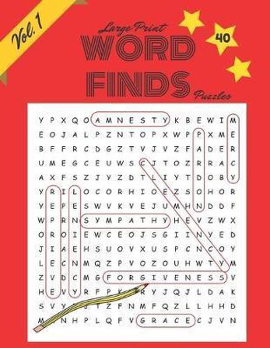 Printable Word Finds Puzzles
