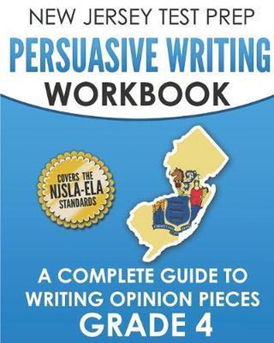 NEW JERSEY TEST PREP Persuasive Writing Workbook Grade 4 - cover