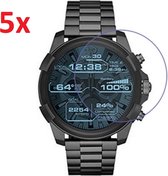 Tempered Glass Screenprotector Geschikt Voor  Diesel On Axial Gen 5 - Screen Protector Ultradun Gehard Glas - Display Schermbeschermer Beschermglas - Set Van 5 Stuks