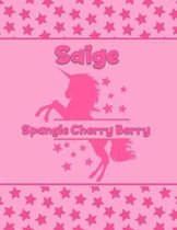 Saige Spangle Cherry Berry