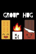 Group Hug: 120 Page Lined Notebook - [6x9]