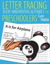 Letter Tracing Book Handwriting Alphabet for Preschoolers Cute PANDA