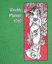 Weekly Planner 2020: Four Seasons Vintage Art Nouveau 2020 Weekly Planner Notebook