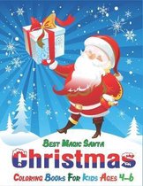 Best magic Santa Christmas coloring books for Kids ages 4-6