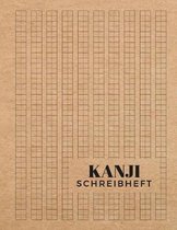 Kanji Schreibheft: Genkouyoushi Papier um das japanische Alphabet, sowie die Kanji Schriftzeichen zu lernen