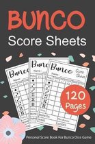 Bunco Score Sheets