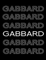 Gabbard: Election 2020 College Ruled Composition Notebook 7.44'' x 9.69'' 100 pages 50 sheets