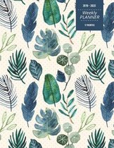 2019 - 2020 - Weekly Planner - 17 Months: August 2019 - December 2020 - Includes 30 pages of Dot Grid Pages for Notes - Vintage Floral Simple Weekly P