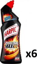 HARPIC Power Plus Max 10 Original - Toilet Reiniger - Extra Krachtig 6x750ML