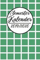 Semester Kalender 2019 / 2020: Semesterplaner 2019 2020 - Studienplaner A5, Semesterkalender, Timer, Uni Planer