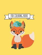 Fox Coloring Book