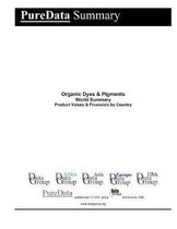 Organic Dyes & Pigments World Summary: Product Values & Financials by Country