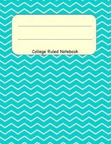 College Ruled Notebook: 8.5 x 11 Journal 100 Pages